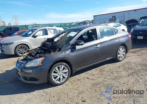 2014 Nissan Sentra Sl из США, поврежденный, VIN 3N1AB7AP5EY310082